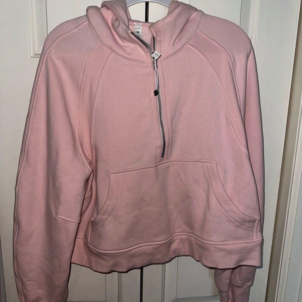 LULU LEMON SCUBA HALF-ZIP HOODIE